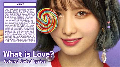 🇺🇦 Twice 트와이스 What Is Love Color Coded Lyrics Youtube