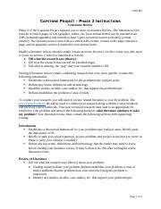 Capstone Project Phase Instructions Docx Csis Capstone Project