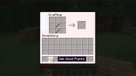 How To Make Wooden Axe Minecraft Tool Youtube