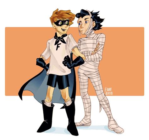 fanart of Nate and Francis during Halloween on the year of 1992 (I don ...