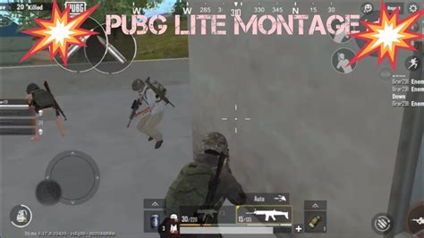 Pubg Mobile Lite Montage YouTube