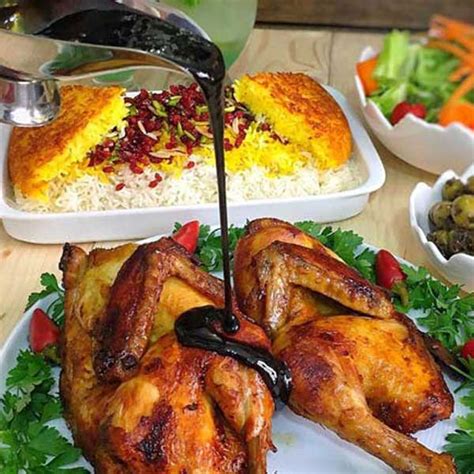 طرز تهیه اکبر جوجه اصل گلوگاه مجلسی و خوشمزه با رب انار