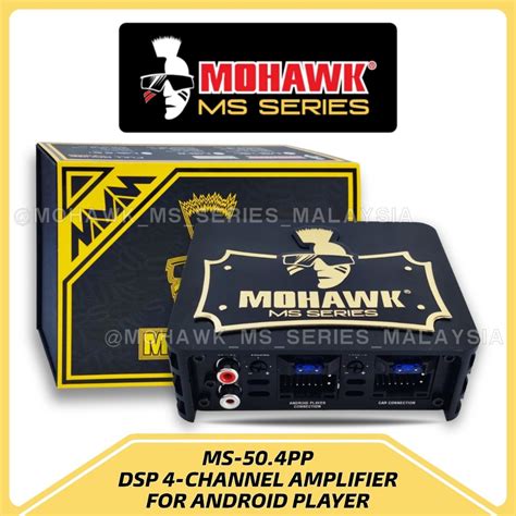 MOHAWK DSP MS Series 4 Channel Plug Play Booster Amplifier MS 50 4PP