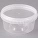 12 Oz Clear Tamper Resistant Tamper Evident Safe Lock Deli Container