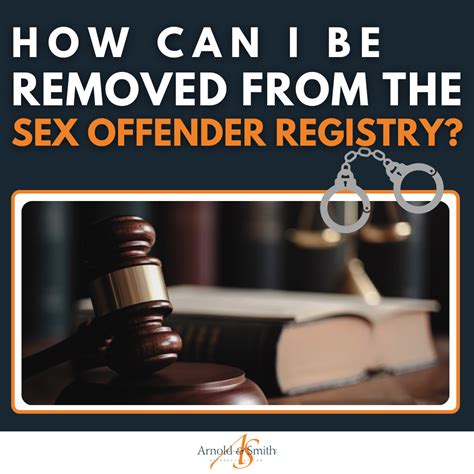 How Can I Be Removed From The Sex Offender Registry — Charlotte Criminal Lawyer Blog — June 12