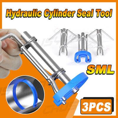 Hydraulic Cylinder Piston Rod Seal Up U Cup Installation Tool Prevents