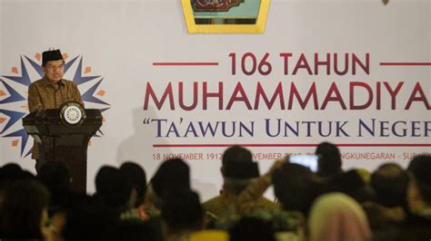 Wapres Jk Terima Muhammadiyah Award