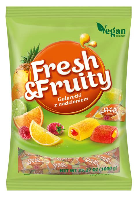 Galaretki Owocowe Z Sokiem Fresh Fruity Wawel Kg Allegro Pl