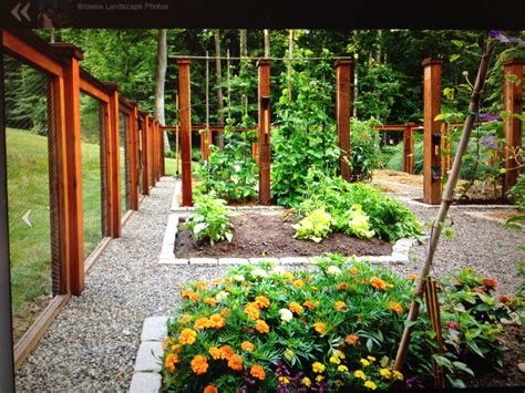 Garden Enclosure Beautiful Traditional Landscape Fenced Vegetable