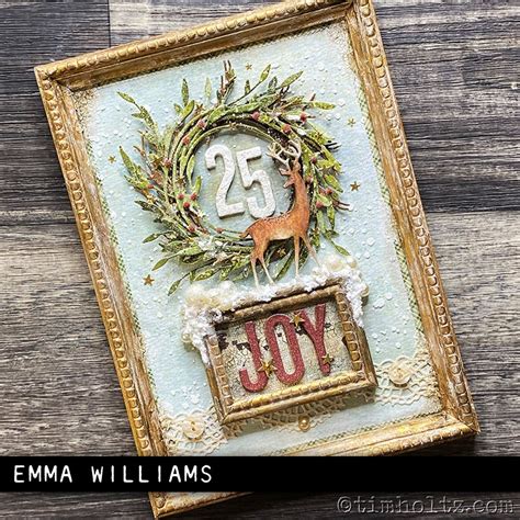 Sizzix Thinlits Die Set By Tim Holtz Funky Wreath