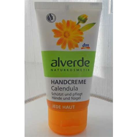 Test Handpflege alverde Handcreme Calendula für jede Haut Pinkmelon