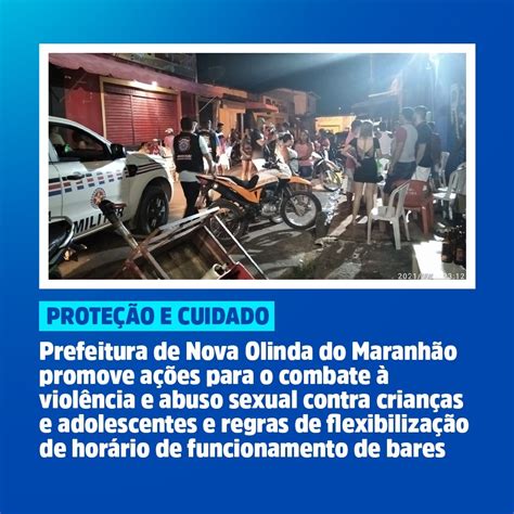 Prefeitura De Nova Olinda Do Ma Promove A O De Combate E Explora O