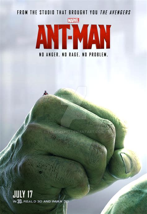 Ant Man Poster Hulk By Tclarke597 On Deviantart