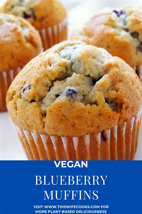 Vegan Blueberry Muffins Artofit