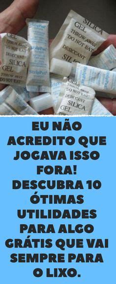 Silica Gel Revelado Formas De Manter Sua Bolsa Livre De Umidade