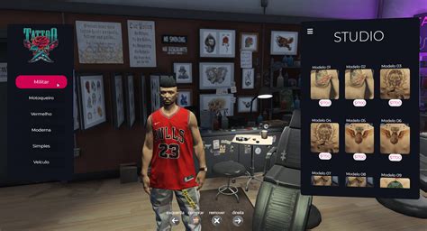 [vrp Vrpex] Tattoo System V2 Fivem Store