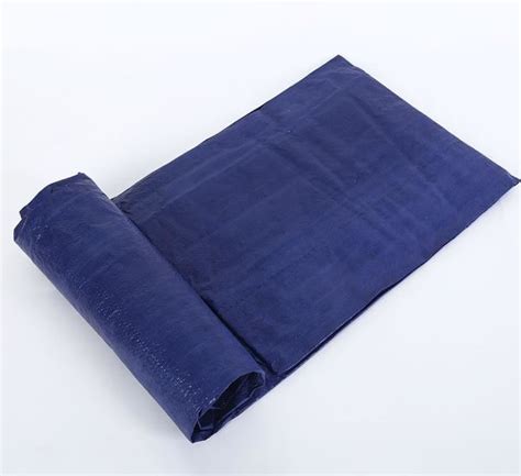 High Quality Pe Tarpaulin Waterproof Double Plastic Blue PE Tarpaulin Cover