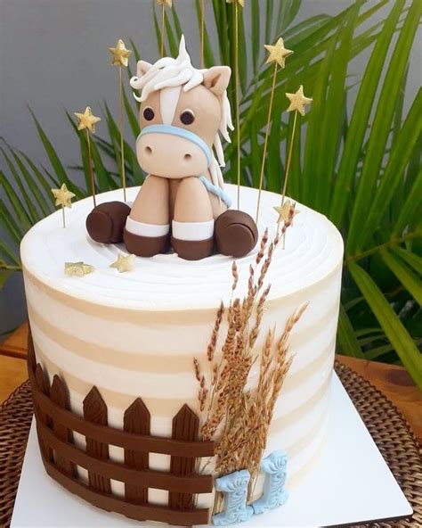 Bolo fazendinha 70 inspirações doces para a festa dos pequenos Horse