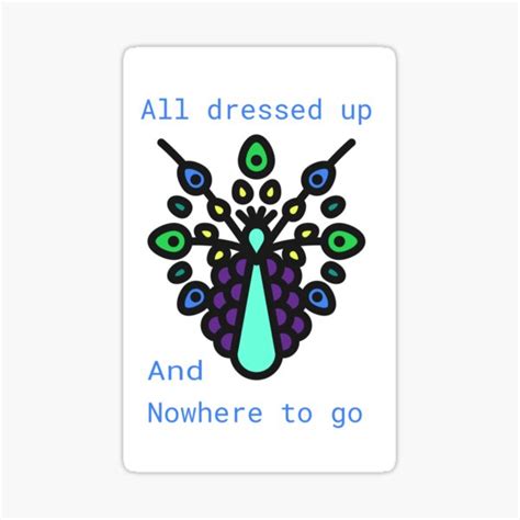 Flaunt It Sticker For Sale By Ange Heim Redbubble