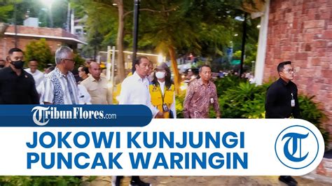 Puncak Waringin Jadi Lokasi Pertama Yang Dikunjungi Presiden Jokowi Di