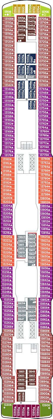 Norwegian Escape Deck Plan And Cabin Plan