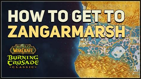 How To Get To Zangarmarsh WoW TBC Classic YouTube