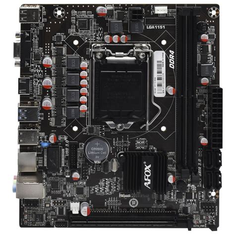 AFOX IH110 MA4 SOCKET 1151 DDR4 MOTHERBOARD ACD Tech