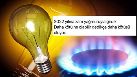 Elektrik ve Doğal Gaz Zammına Gelen Tepkiler Webtekno