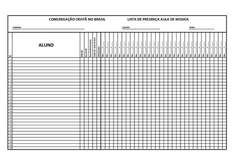 Diário De Classe Para Imprimir Word Braincp