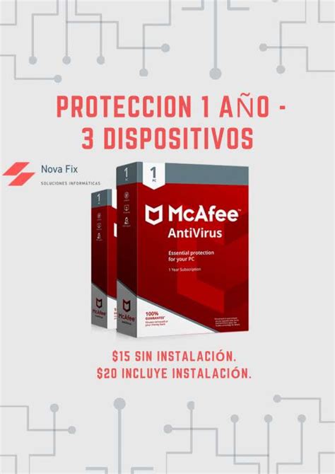 Ventas e instalación remota antivirus mcafee en La Chorrera Técnicos