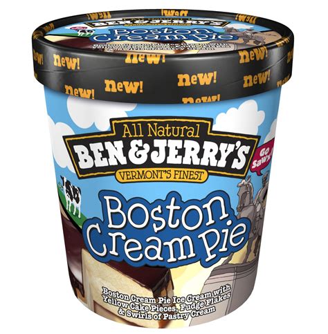 The Ice Cream Snob Ice Cream Review Ben Jerry S Boston Cream Pie