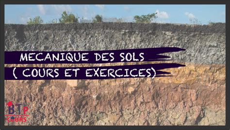 Cours Et Exercices De Mecanique Des Sols Uvt E Doc