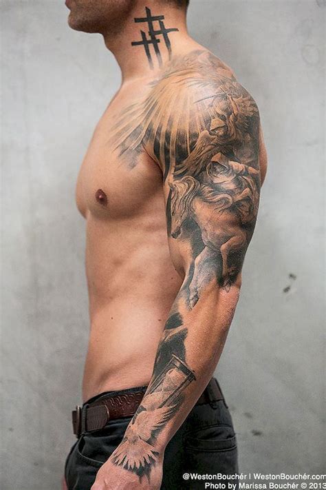 Gorgeous Amazing Sleeve Tattoos Ideas For Guys That Look Masculine