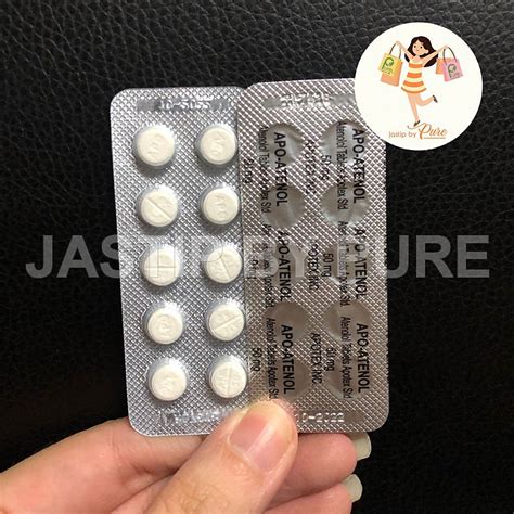 Jastip Malaysia Medicine Apo Atenol Mg Tablets Jastip By