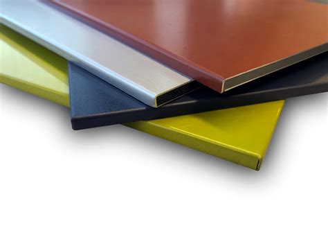 Aluminium Sandwich Panels With Finished Edge Comhan Aluminium