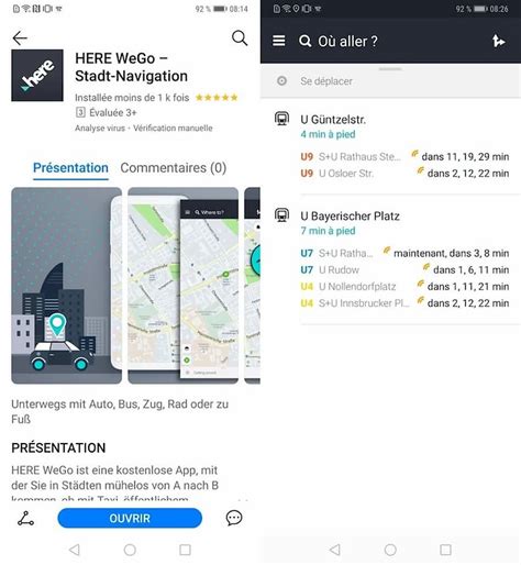 Huawei a lancé HERE WeGo pour remplacer Google Maps