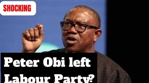 Peter Obi Disappointed In Lp Chairman Abure As He Also Blast Tinubu