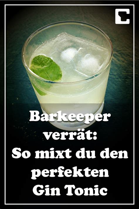 Gin Tonic Mixen So Gelingt Der Perfekte Drink Gin Tonic Gin