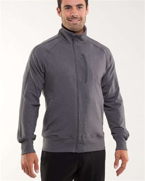 Lululemon Kung Fu Jacket Ii Heathered Dark Slate Lulu Fanatics