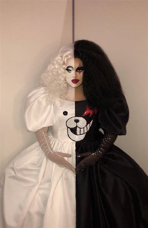 Drag queen Kim Chi in a Monokuma-themed outfit for this year’s Anime ...