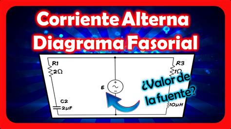 Corriente Alterna Ejercicio De Examen Paso A Paso Diagrama Fasorial