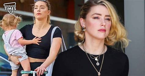 Amber Heard Fails To Avoid Media As She Was Caught With Her Daughter