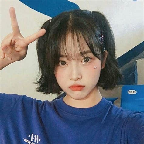 ʚ 𝒃𝒗𝒊𝒕𝒕𝒆𝒓𝒔𝒘𝒆𝒆𝒕 ɞ Ulzzang Short Hair Korean Short Hair Girl Short Hair