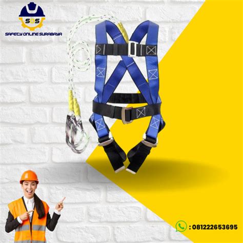 Jual GOSAVE Full Body Harness Double Big Hook Ecofit Gosave Safety