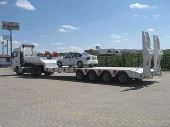 New Low Loader Semi Trailer ALTINORDU PRODUCER SINCE 1973 4 AXLE