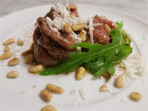 Carpaccio Di Vitello Marinato Un Antipasto Gourmet Facile Da Preparare