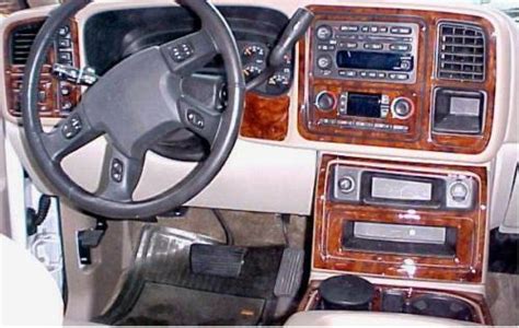 Chevrolet Suburban Ls Lt Z71 Interior Wood Dash Trim Kit Set 2003 2004 2005 2006 Ebay