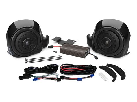 Hog Tunes AUDIO Wild Boar 300 Watt X 2 Speaker Lower Fairing Kit