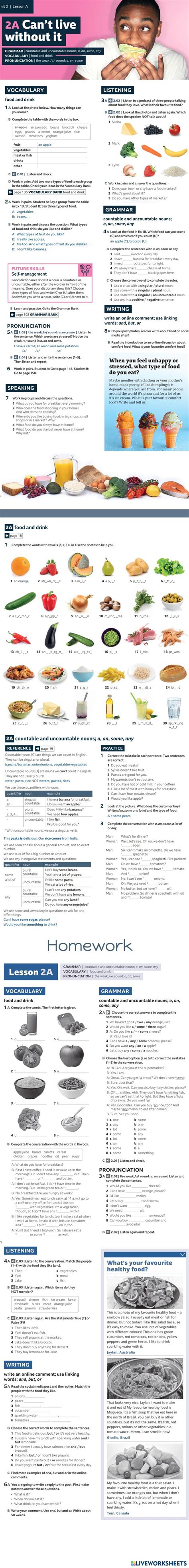 7561282 | SpeakOut A2 2.1 | Karyna | LiveWorksheets