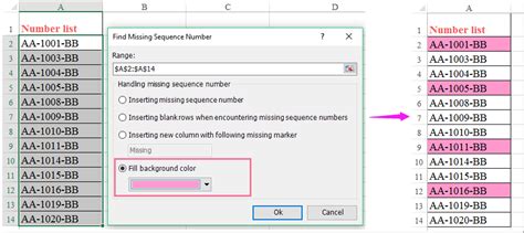 Bagaimana Cara Mengidentifikasi Urutan Angka Yang Hilang Di Excel